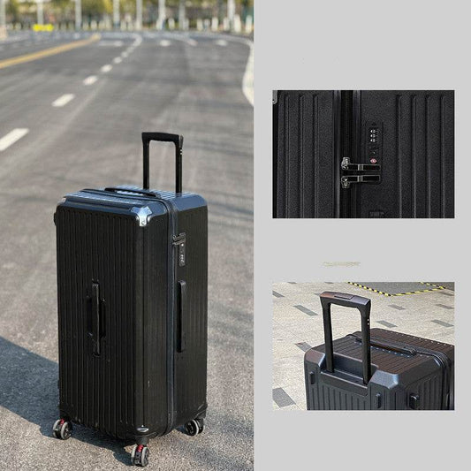 Large-Capacity Trolley Case - Shock-Absorbing, TSA Lock & Universal Wheels - Buy Center