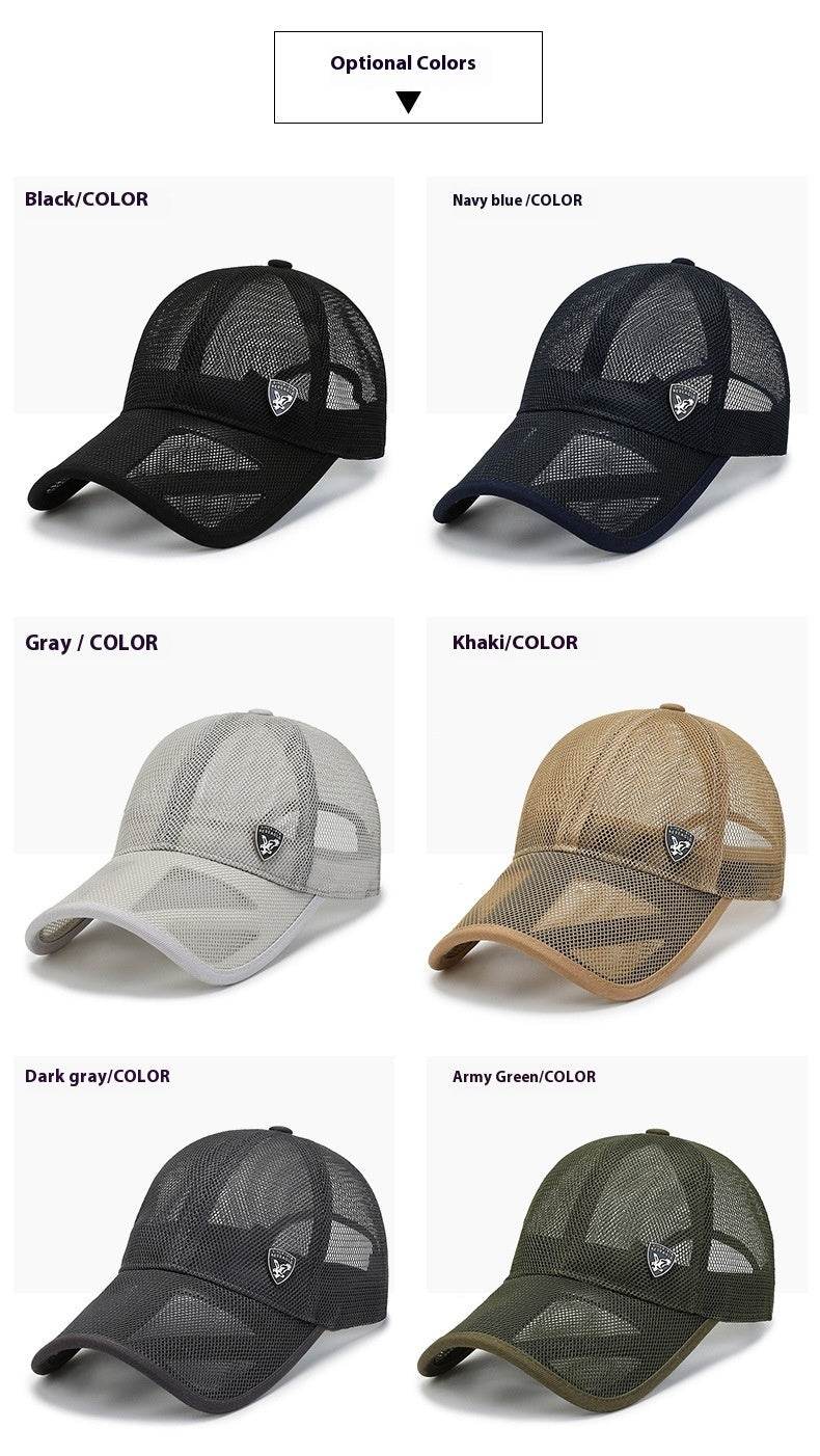Thin Sunscreen Baseball Cap - Breathable and Adjustable Summer Hat - Buy Center