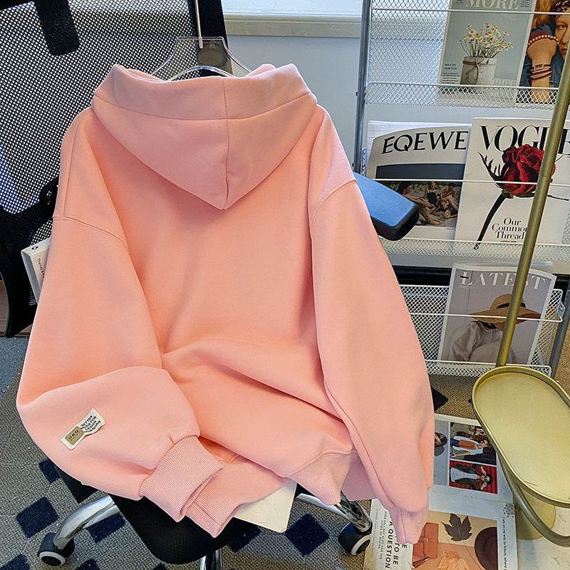 Plus Size Women's Fleece-Lined Hoodie - Warm & Trendy Pullover - Buy Center