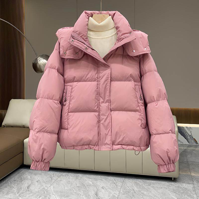 Women's Casual Cotton Coat - Stylish Padded Jacket in Multiple Colors - Buy Center