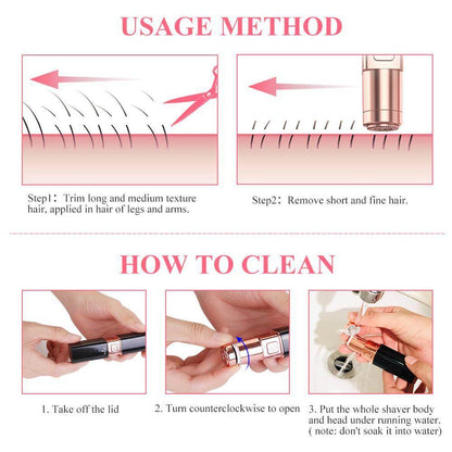 Women Electric Shaver - Effortless Hair Removal for Smooth Skin - Buy Center