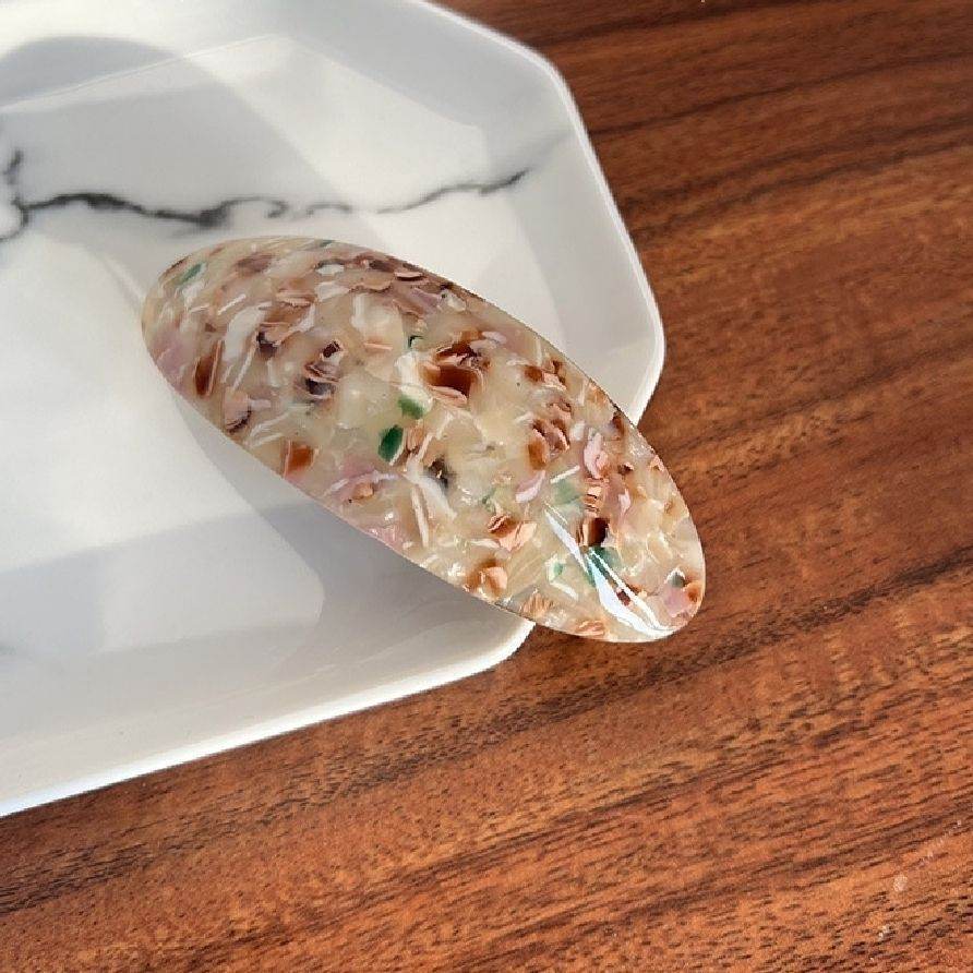 Oval Half-Tie Hair Clips - Durable & Stylish Accessories for Every Look - Buy Center