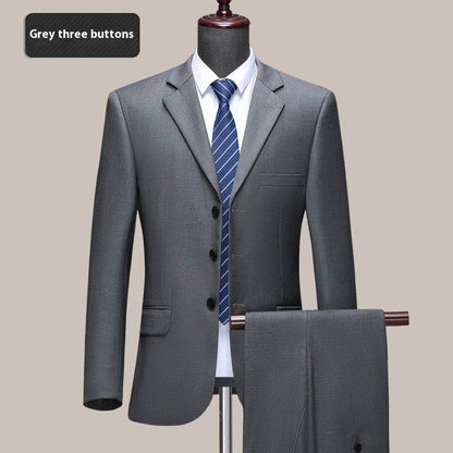 Buycenter Men's Business Suit - Stylish Woolen Blazer & Pants Set 2025 - Buy Center