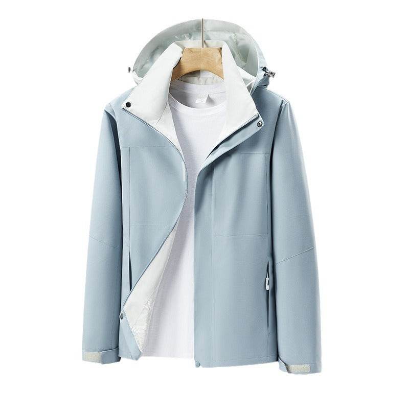 Men's Color Blocked Sports Jacket - Waterproof & Breathable Parka 2025 - Buy Center