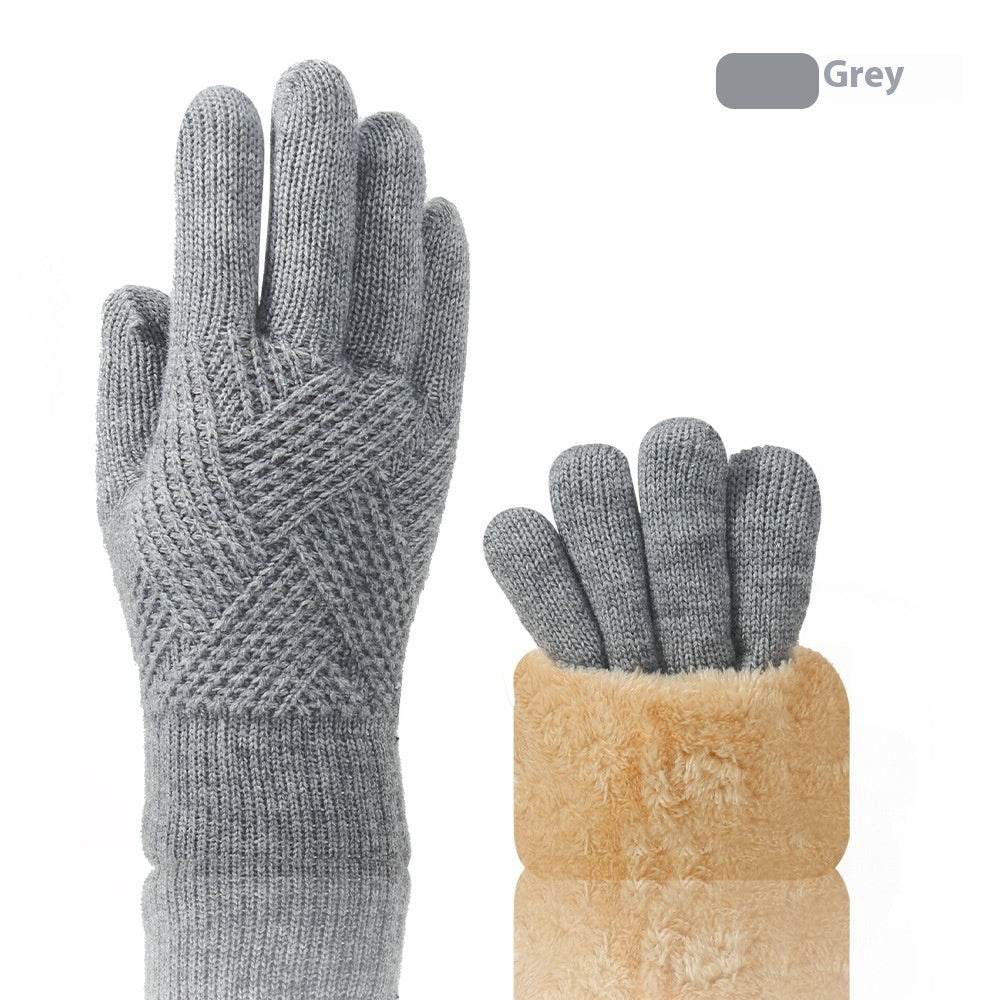 Women's Thermal Touch Screen Gloves - Double Layer, Windproof, Fleece-lined - Buy Center