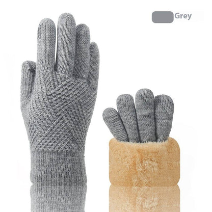 Women's Thermal Touch Screen Gloves - Double Layer, Windproof, Fleece-lined - Buy Center