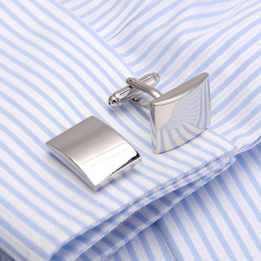 Retro French Western Men's Cufflinks - High Quality Glossy Finish - Buy Center