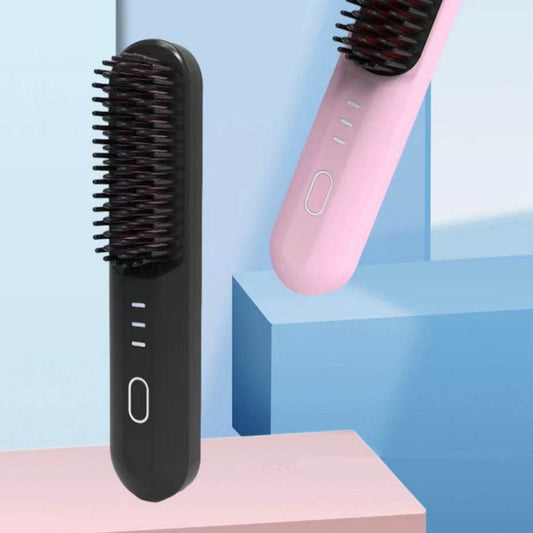 Dual Purpose Portable Curling Iron - Wireless & Multi-Styling Clamp - Buy Center