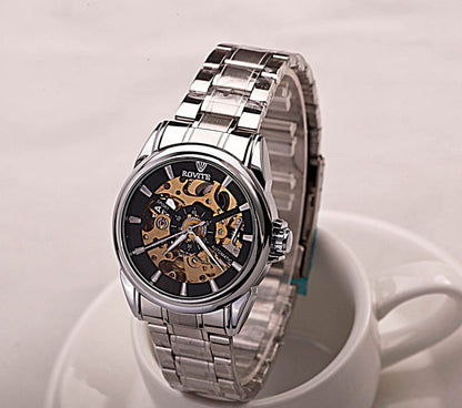 Buycenter Men's Business Mechanical Watch - Waterproof with Night Light - Buy Center