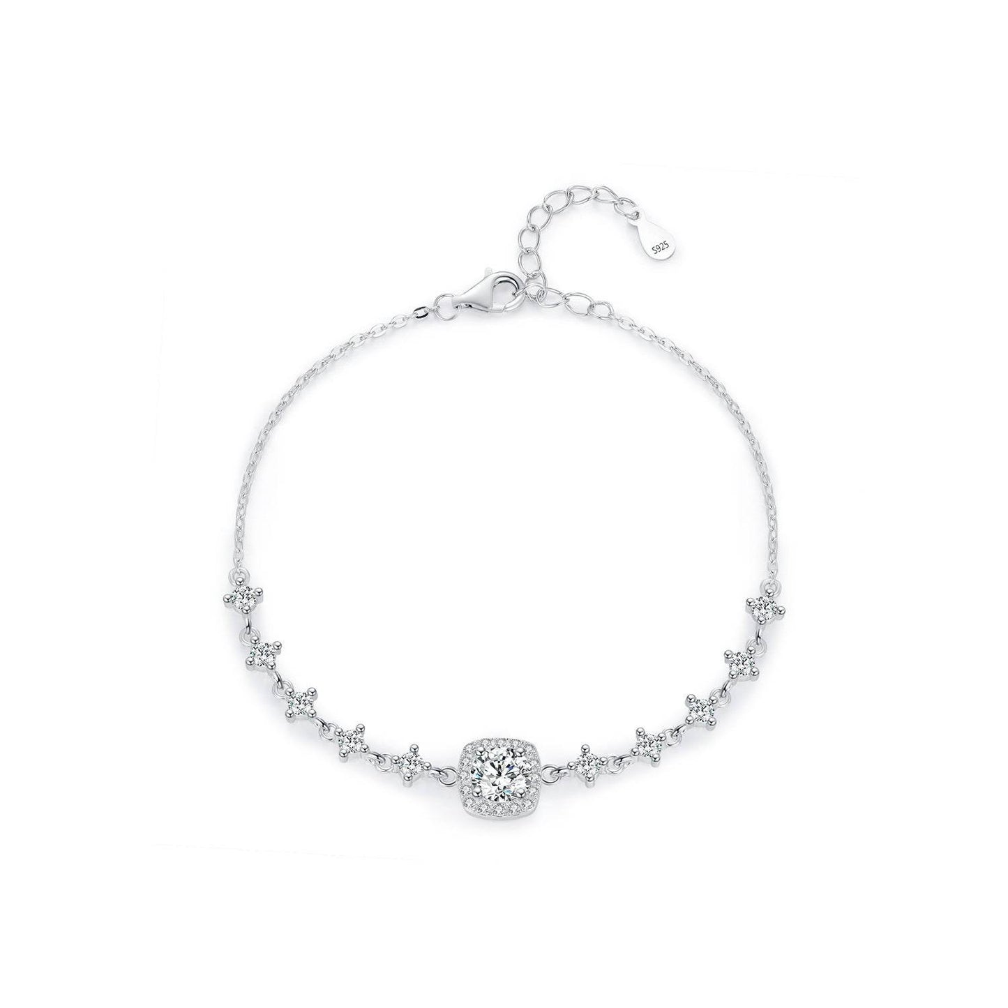 Stylish Geometry Bracelet for Women - Premium 925 Silver Fashion Jewelry - Buy Center