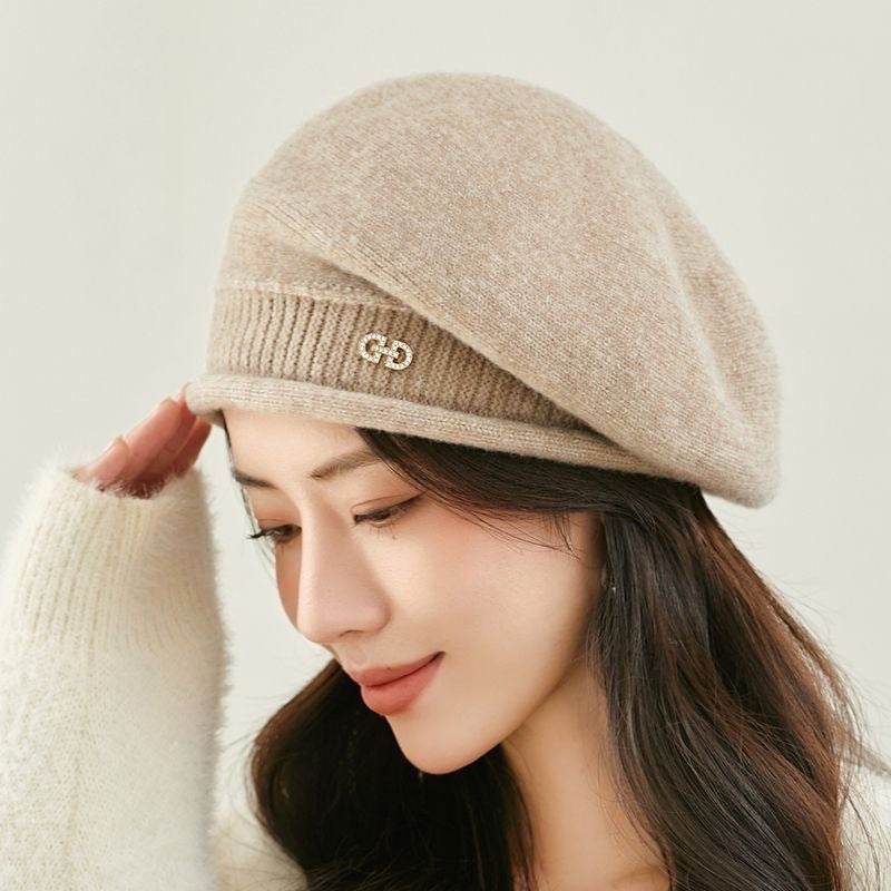Women's Wool Knitted Hat - Stylish & Warm Winter Accessory 2025 - Buy Center