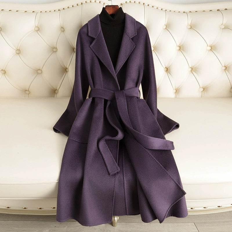 Buycenter Double-sided Woolen Coat - Urban British Style, Handmade Quality - Buy Center