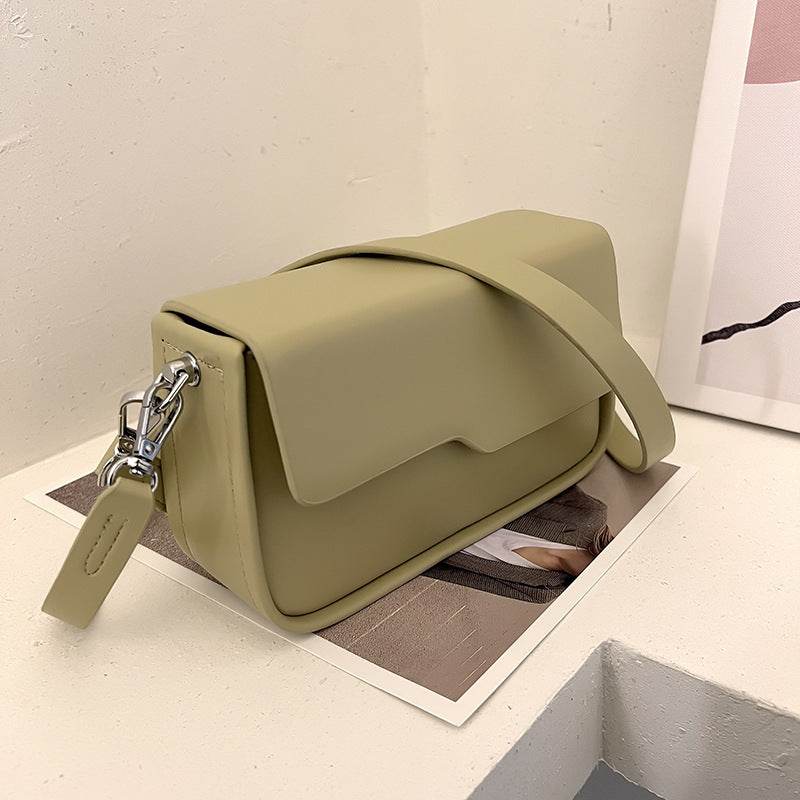 Korean Style Niche Baguette Bag - Simple Chic Underarm Shoulder Bag - Buy Center