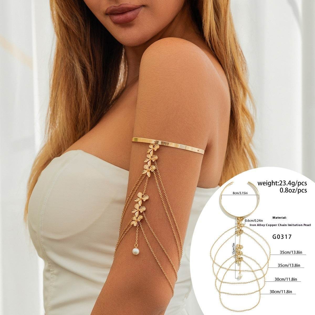 Buycenter Butterfly Flower Tassel Bracelet - Stylish Jewelry for All Occasions - Buy Center