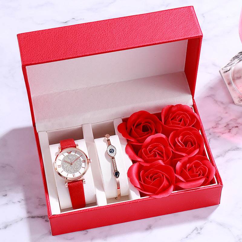 Elegant Women's Watches - Premium Genuine Leather, Valentine's Gift 2025 - Buy Center