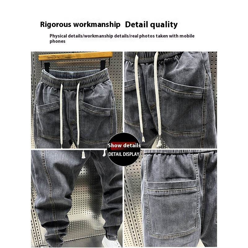 Trendy Men's Ankle Length Pants - Slim Fit in Green, Blue, and Gray - Buy Center