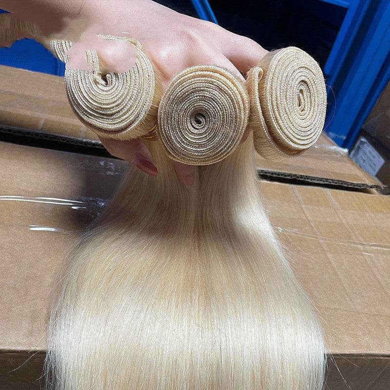 Bone Straight Human Hair Curtain - Customizable Lengths from 10 to 32 Inches - Buy Center