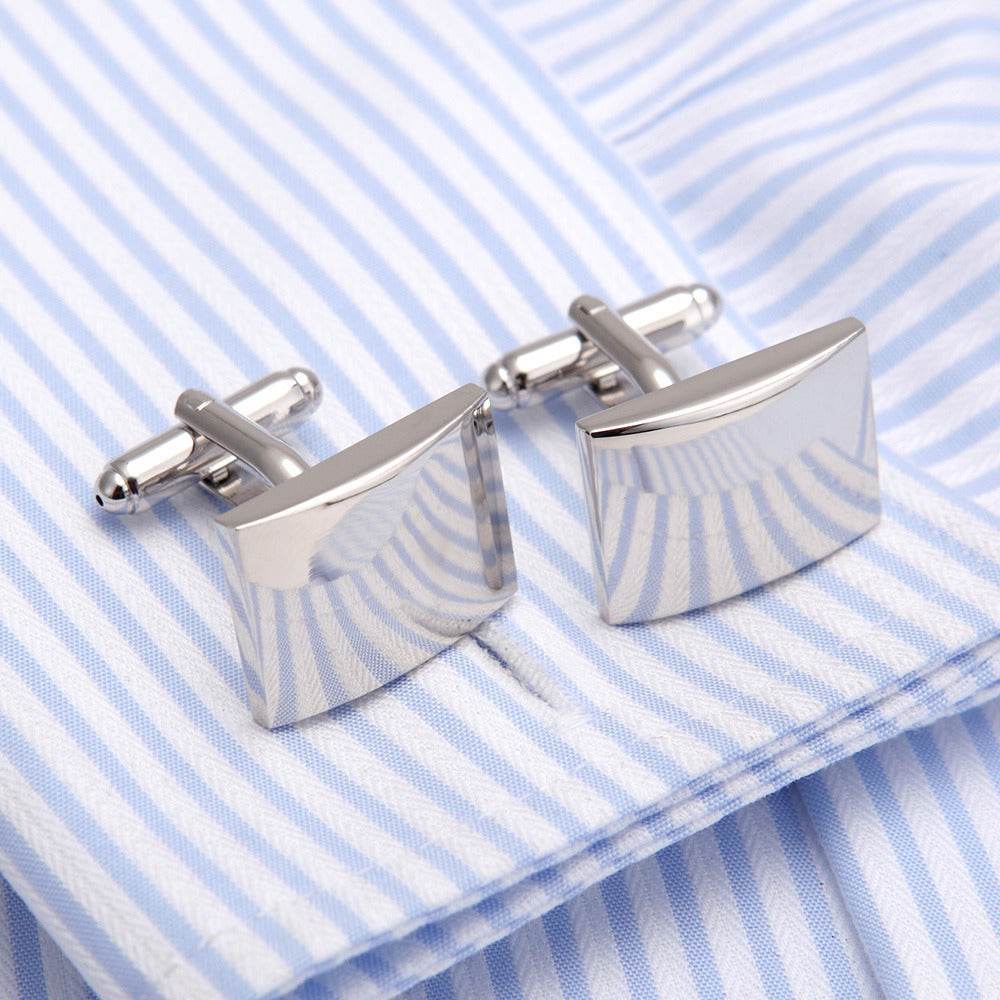 Retro French Western Men's Cufflinks - High Quality Glossy Finish - Buy Center