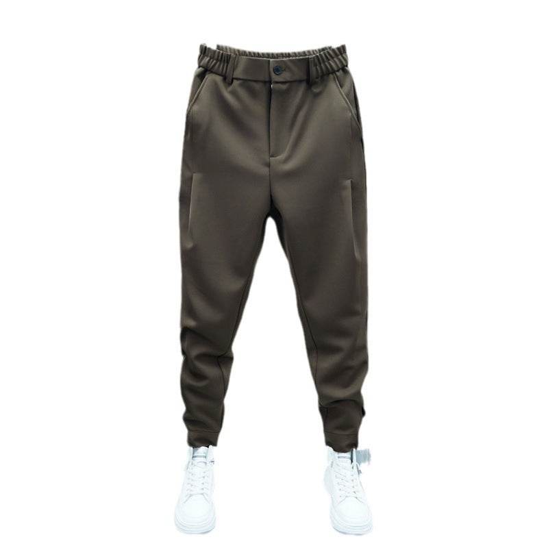 Casual Cropped Harem Pants for Teens - Trendy Loose Tapered Style - Buy Center