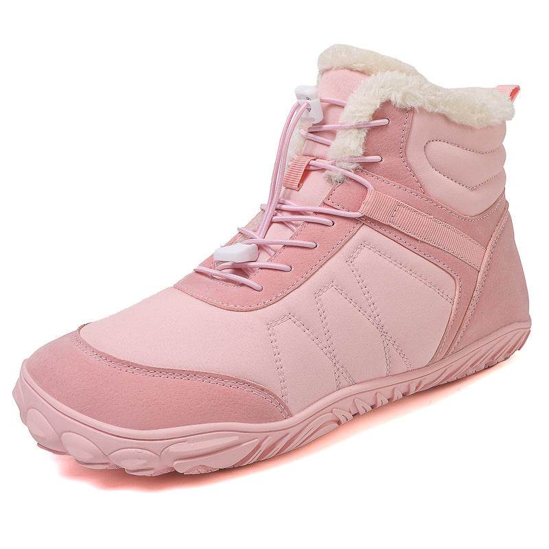 Men's Waterproof Outdoor Snow Boots - Stylish Platform Five-Finger Design - Buy Center