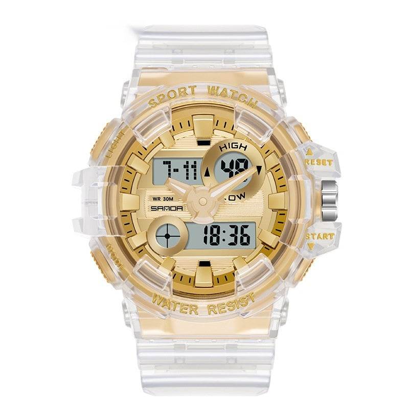 Trendy Luminous Waterproof Sports Watch - Unisex Style for 2025 - Buy Center