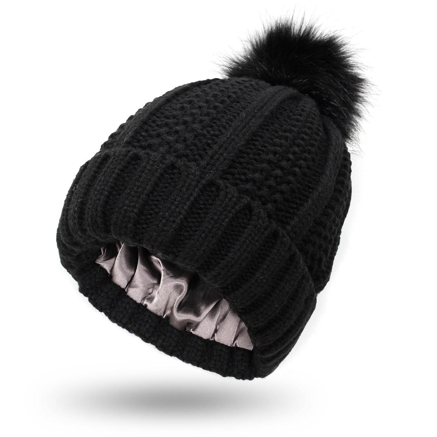 Stylish Woolen Cap - Trendy Knit Stretch Hat for Women, Warm & Windproof - Buy Center