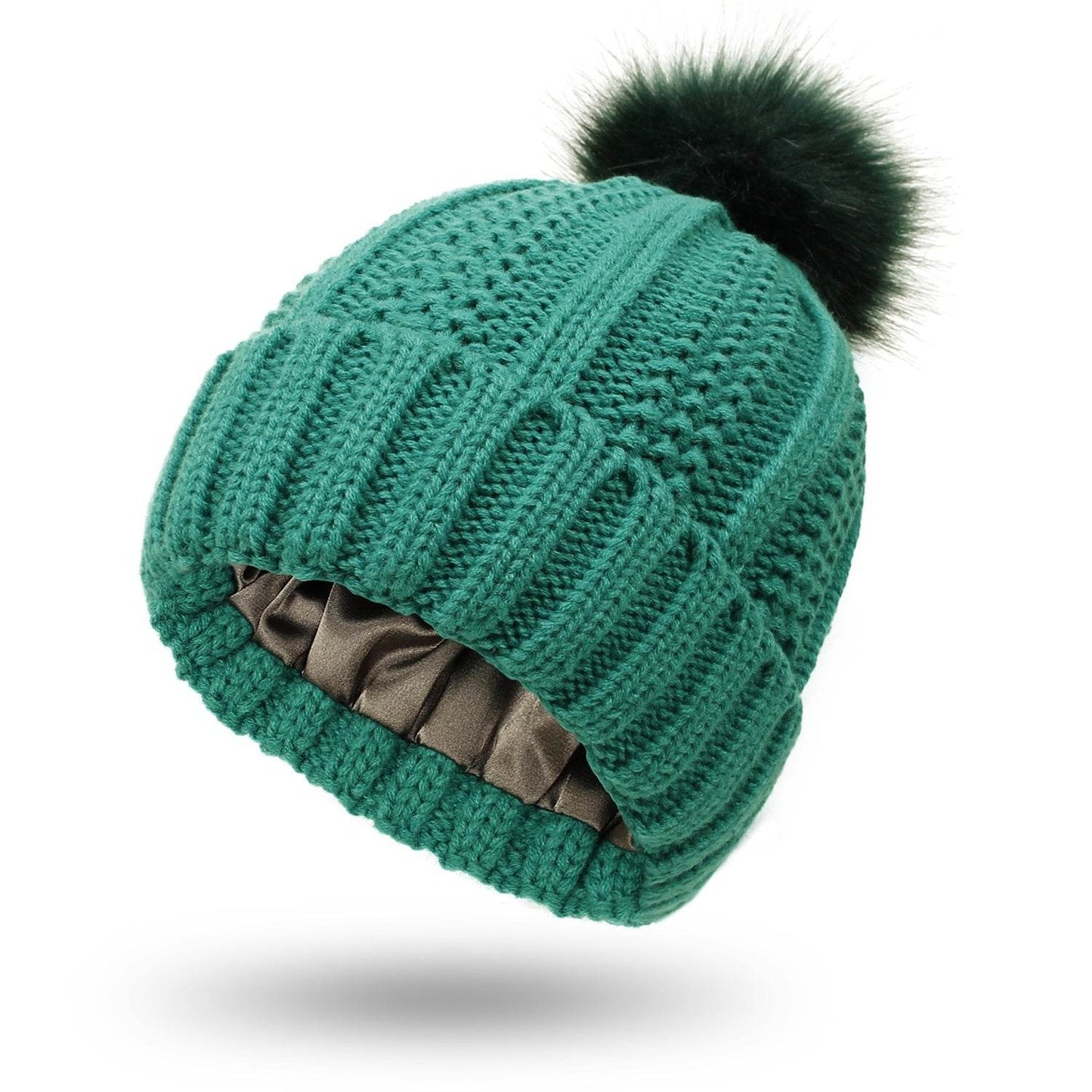 Stylish Woolen Cap - Trendy Knit Stretch Hat for Women, Warm & Windproof - Buy Center