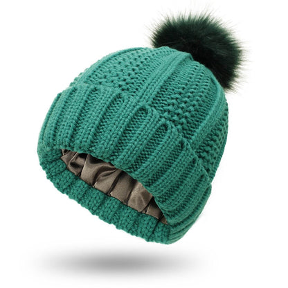 Stylish Woolen Cap - Trendy Knit Stretch Hat for Women, Warm & Windproof - Buy Center