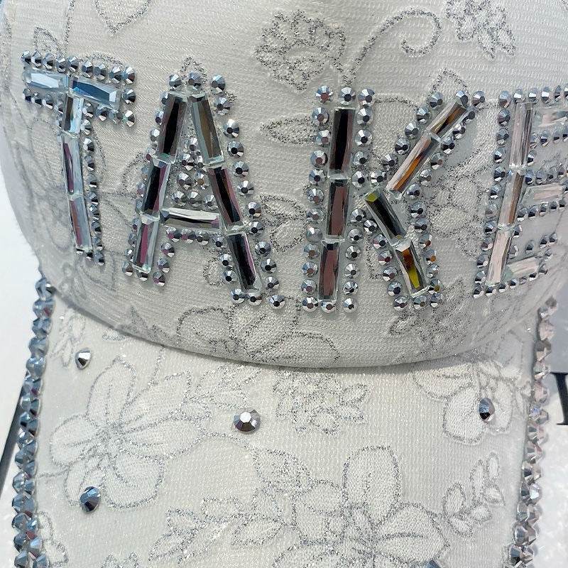Rhinestone TAKE Women's Baseball Cap - Lightweight & Breathable Summer Style - Buy Center