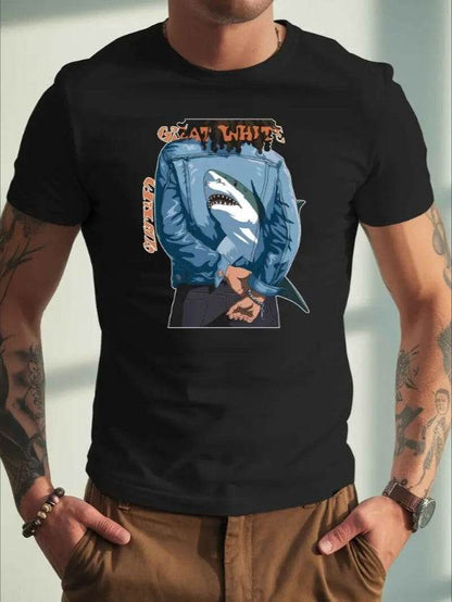 Buycenter Polyester Men's Short Sleeve T-Shirt - Comfortable & Stylish Fit - Buy Center