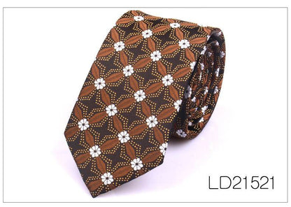 Men's Casual Fashion Tie - Flower Graffiti 6cm Bow Tie for Trendy Looks - Buy Center
