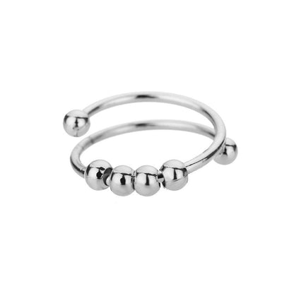 Adjustable Stainless Steel Hydraulic Ring - Stylish Geometric Design for All - Buy Center