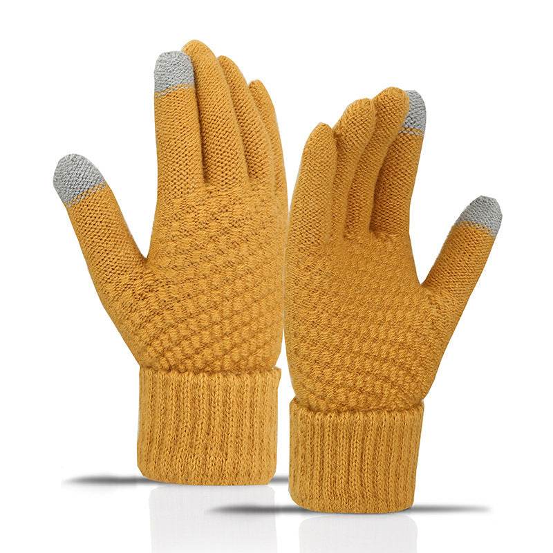Women's Fleece-Lined Cycling Gloves - Windproof & Touch Screen Friendly - Buy Center
