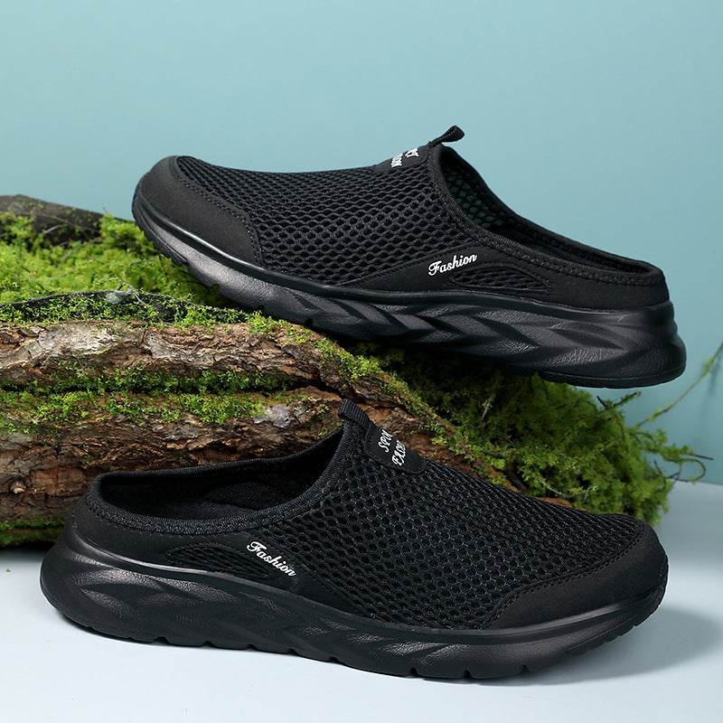 Leisure Sports Half Slippers - Lightweight Mesh Shoes for Men 2025 - Buy Center