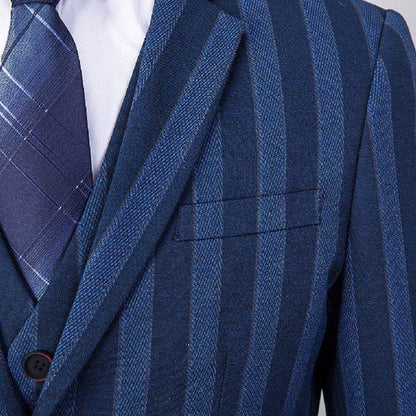 Stylish Boys Performance Dress Suit - Elegant Blue, Black, Gray, White - Buy Center