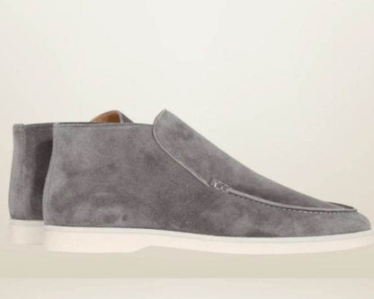 Retro Flat Ankle-Length Loafers - Stylish Casual Shoes for All-Day Comfort - Buy Center