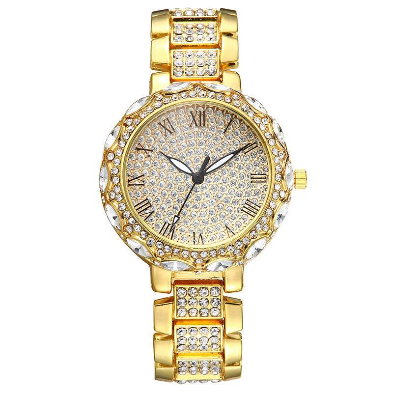 Buy Center Gold Sky Star Watch for Women - Diamond Steel, Shockproof - Buy Center