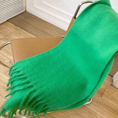 All-Match Cashmere-Like Tassel Scarf for Women - Warm & Stylish Accessories - Buy Center