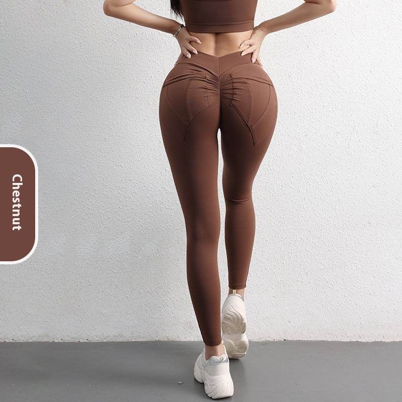 Nude Feel High Waist Yoga Pants - Women's Premium Fitness Leggings - Buy Center