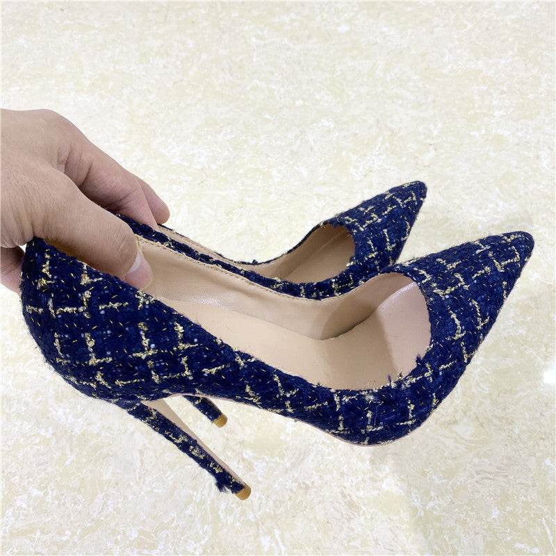 Buycenter Stylish High Heel Pumps - 12CM Pointed Stiletto for Women - Buy Center