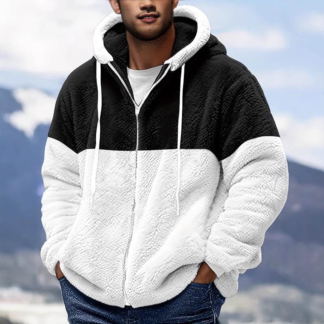 Men's Double-sided Fleece Thermal Jacket - Cozy & Stylish for All Seasons - Buy Center