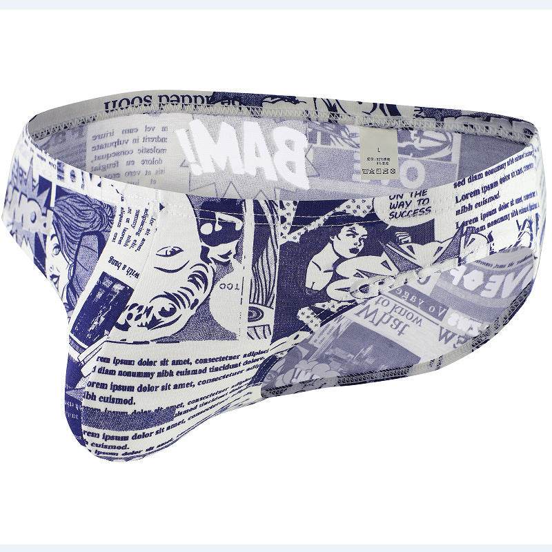 Comfortable Cotton Triangle Underwear - Stylish Camouflage Briefs for Men - Buy Center