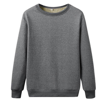 Plus Velvet Men's Casual Pajama Set - Stylish Lamb Velvet Comfort - Buy Center