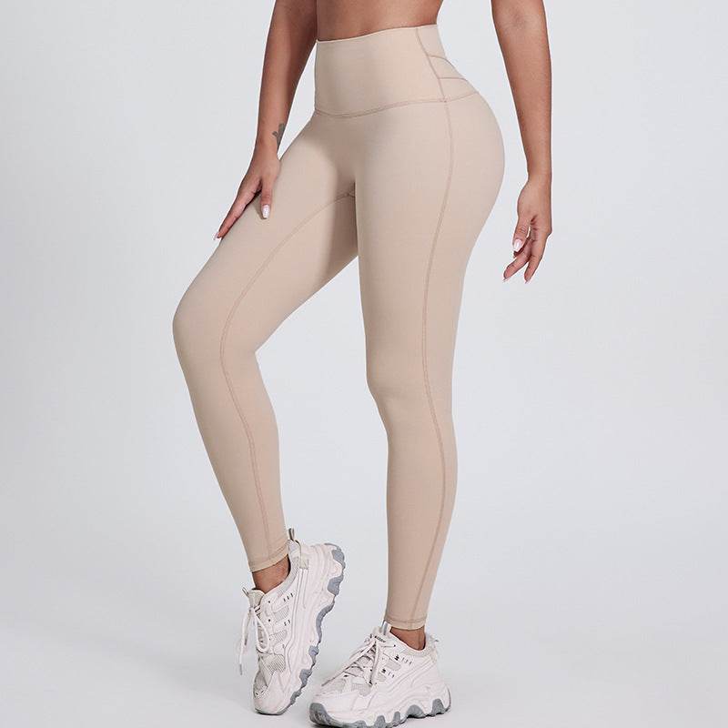 Women's High Waist Tights - Super Stretch for Running & Yoga Comfort - Buy Center