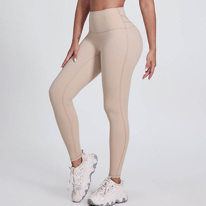 Women's High Waist Tights - Super Stretch for Running & Yoga Comfort - Buy Center
