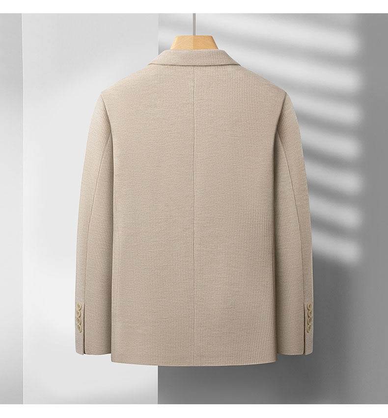 Casual Spandex Blended Suit Jacket for Men - Spring & Autumn Style - Buy Center