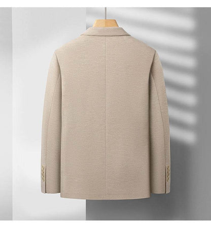 Casual Spandex Blended Suit Jacket for Men - Spring & Autumn Style - Buy Center