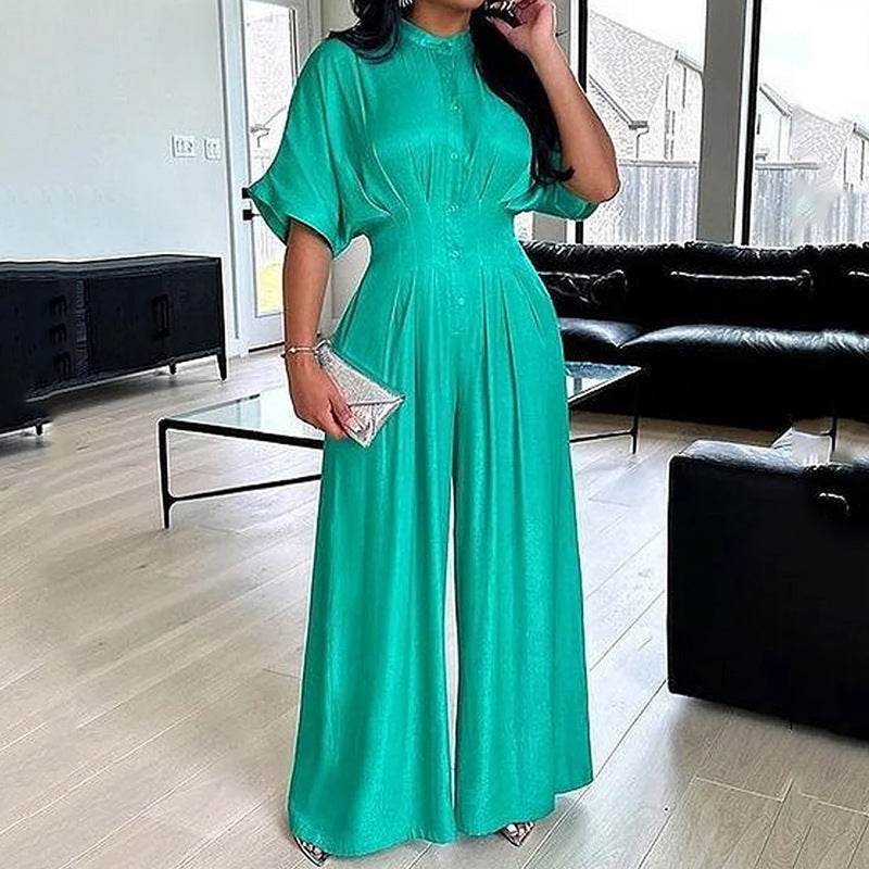 Stylish Women's Jumpsuit - Trendy Wide Leg Design for Every Occasion - Buy Center