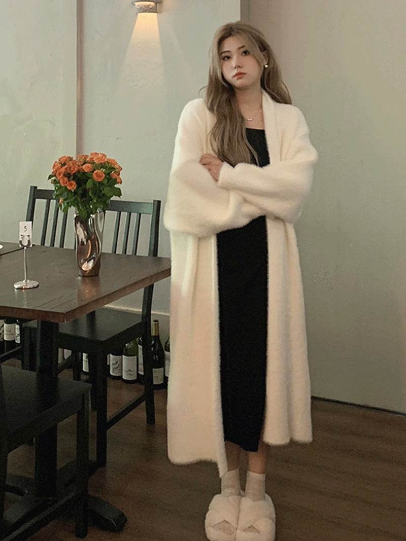 Women's Soft Knitted Cardigan Sweater - Cozy Loose Fit for Autumn - Buy Center