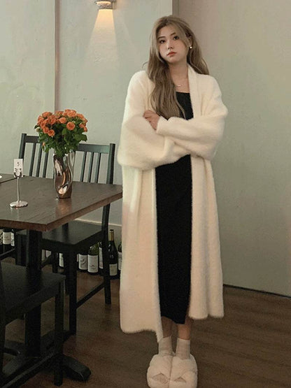 Women's Soft Knitted Cardigan Sweater - Cozy Loose Fit for Autumn - Buy Center